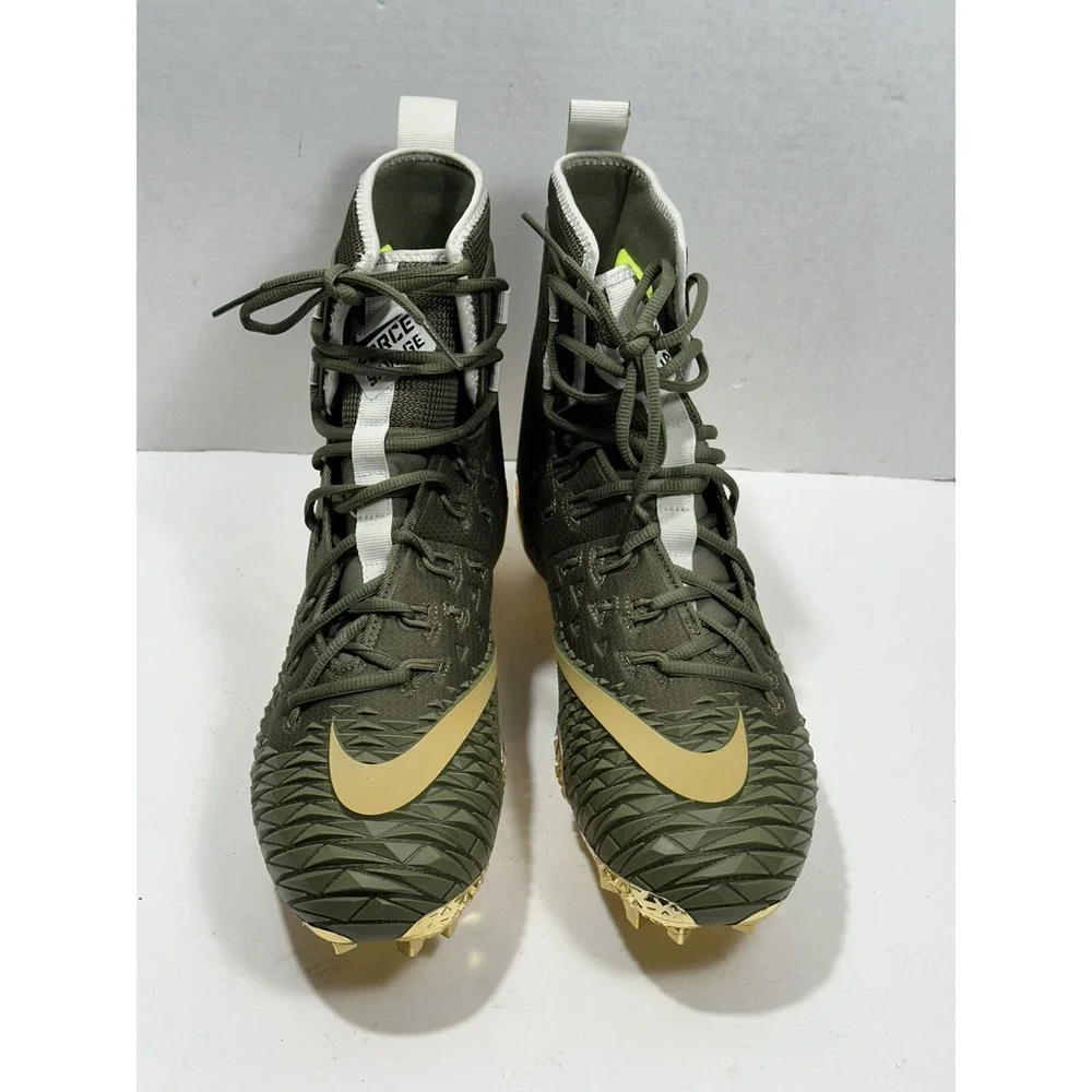 Nike Force Savage Elite TD OPNG 18 Football Cleats Sz 10.5 Olive AH6424-271 RARE